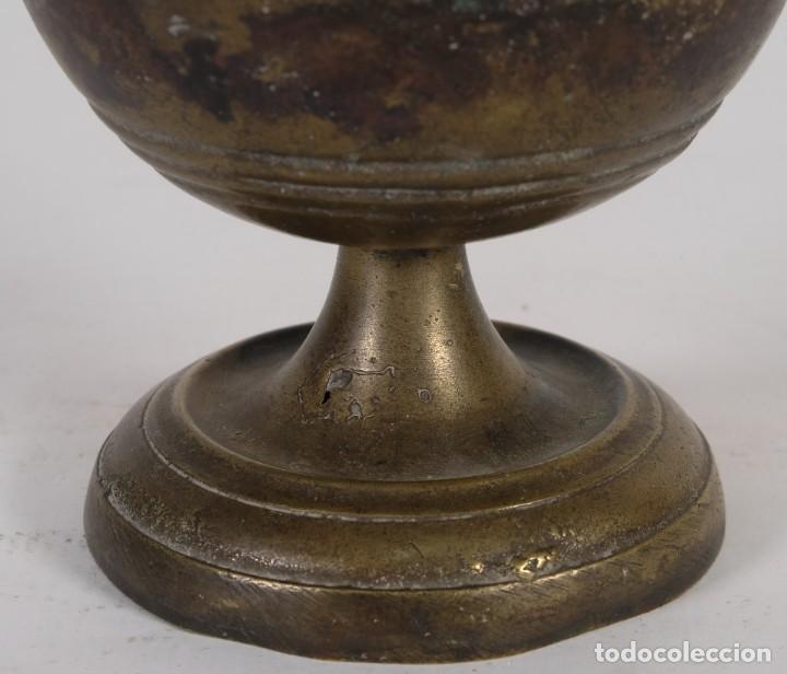 Antig&uuml;edades: Copa en bronce siglo XVIII - Foto 6