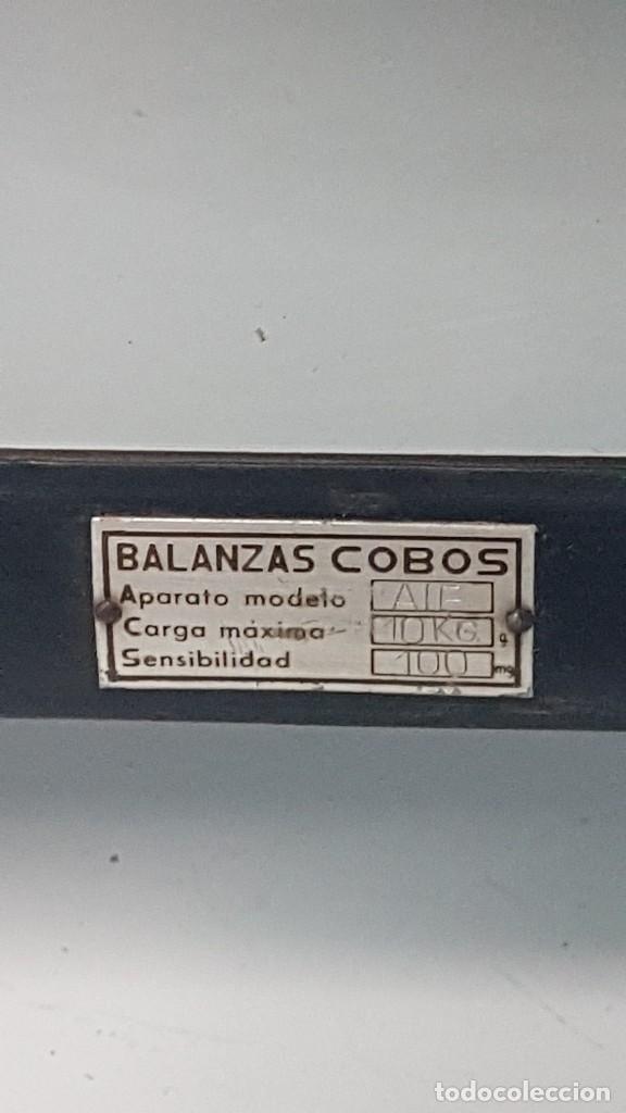 Antig&uuml;edades: BALANZA DE LABORATORIO COBOS DE PRECISI&Oacute;N - Foto 4