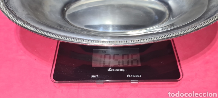 Antig&uuml;edades: Preciosa bandeja. Plata? Marca M.E. - Foto 12