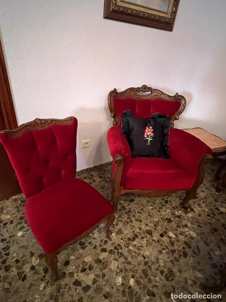 Antig&uuml;edades: Conjunto de Luis XV - Foto 2