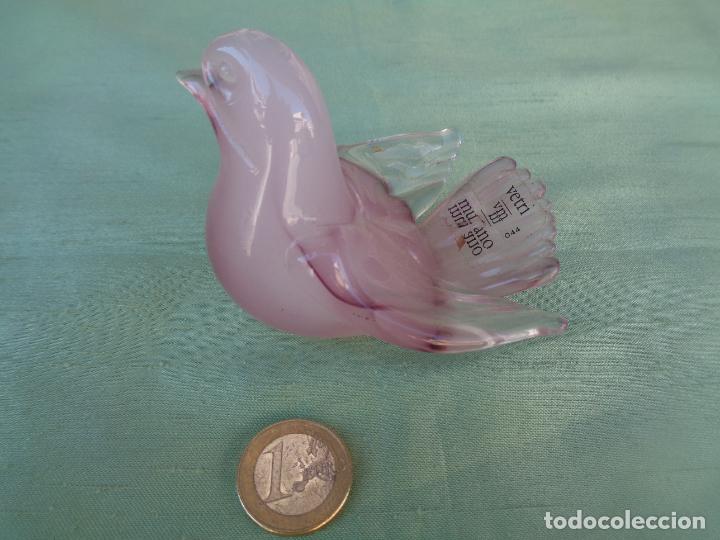Antig&uuml;edades: PALOMA EN CRISTAL DE MURANO - Foto 3