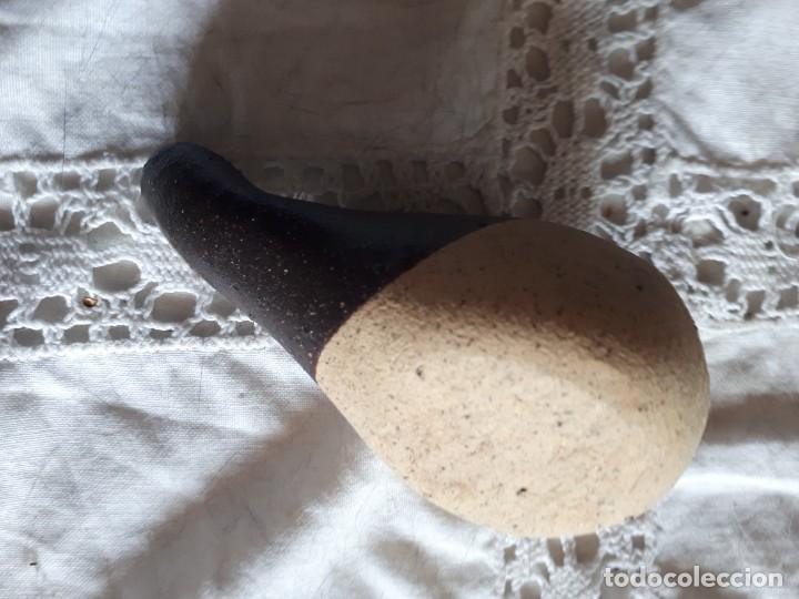 Antig&uuml;edades: L&aacute;mpara de aceite de cer&aacute;mica - Foto 3