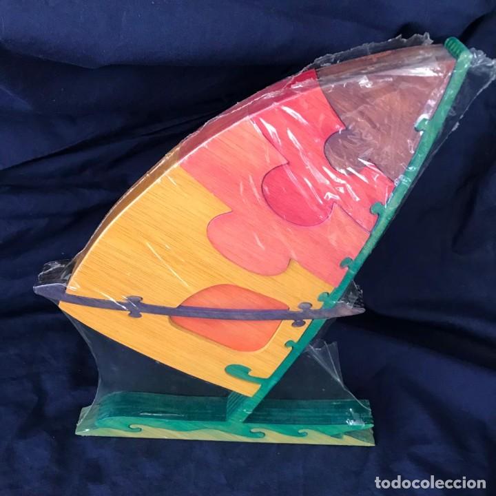 Antiquit&auml;ten: VELERO. PUZZLE 3D MADERA GRANDE EN COLORES. A ESTRENAR