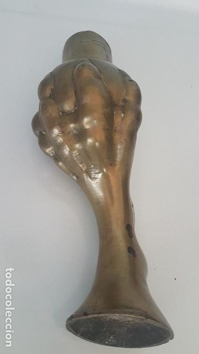 Antig&uuml;edades: GARRA Y BOLA DE BRONCE ESCALERA - Foto 7
