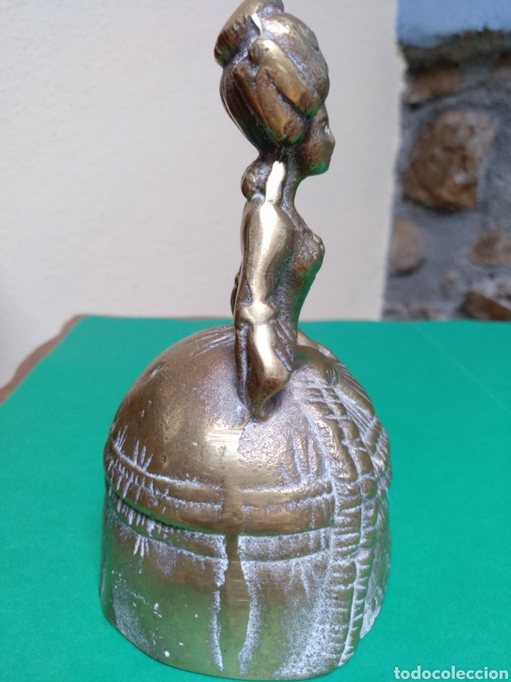 Antig&uuml;edades: ANTIGUA CAMPANA DE BRONCE - Foto 2