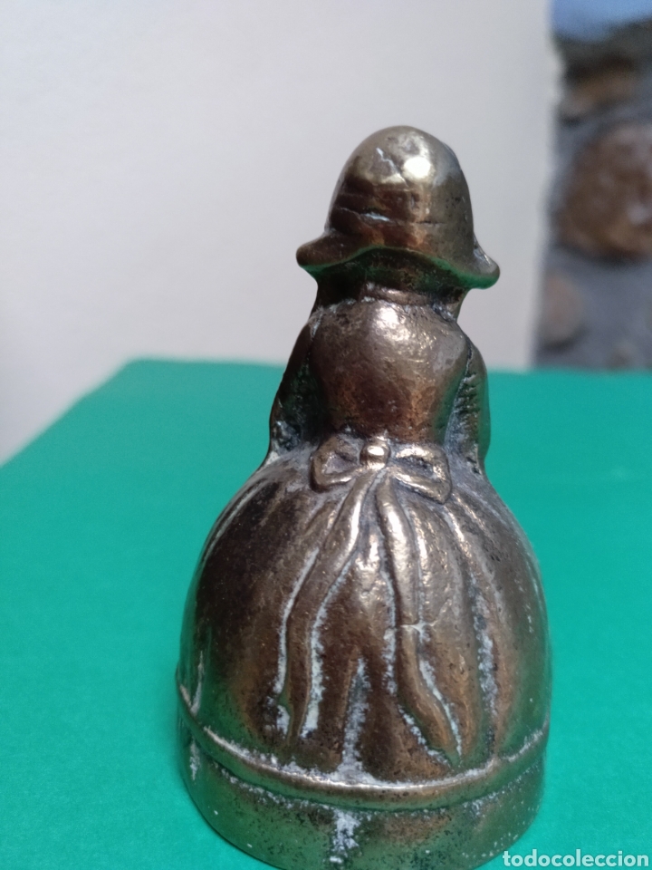 Antig&uuml;edades: ANTIGUA CAMPANA COBRE MACIZO - Foto 3