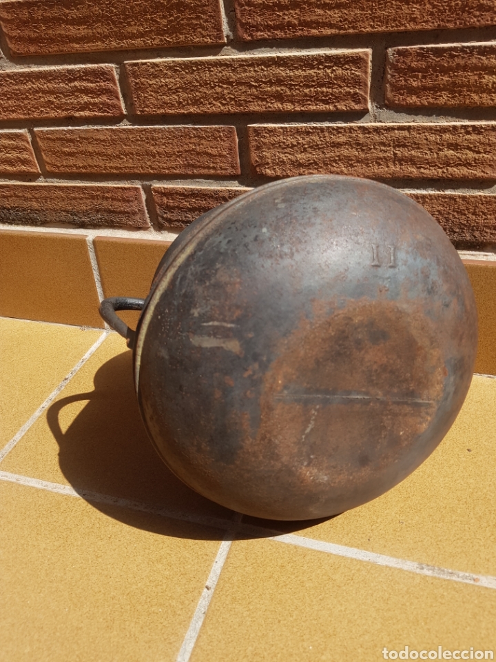 Antig&uuml;edades: Olla de hierro antigua - Foto 3