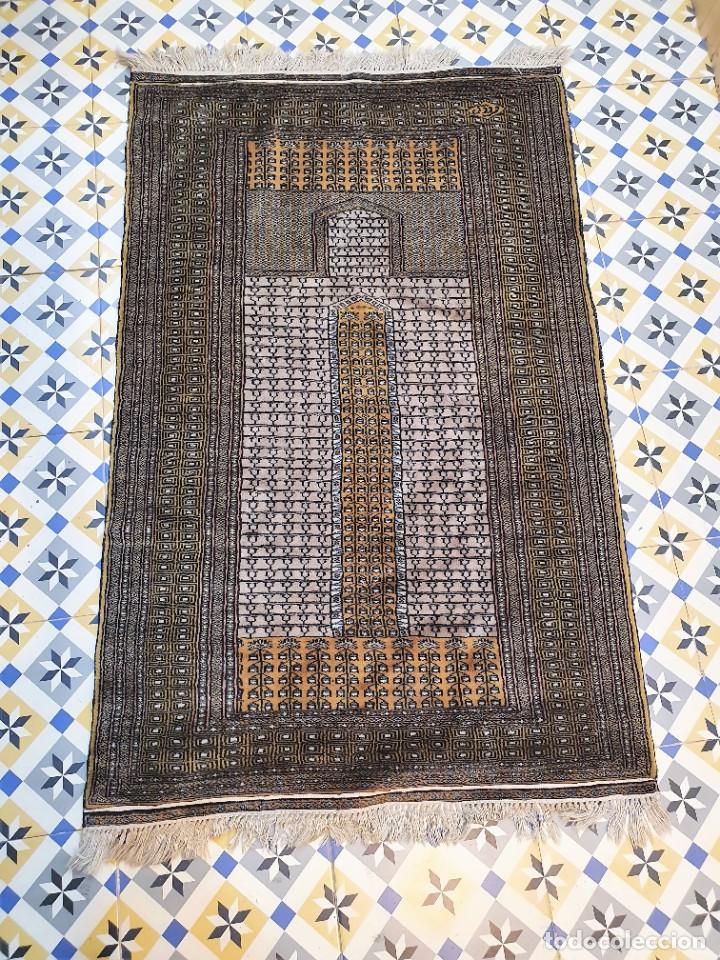 Antig&uuml;edades: ALFOMBRA PAKISTANI ANUDADA A MANO - Foto 1