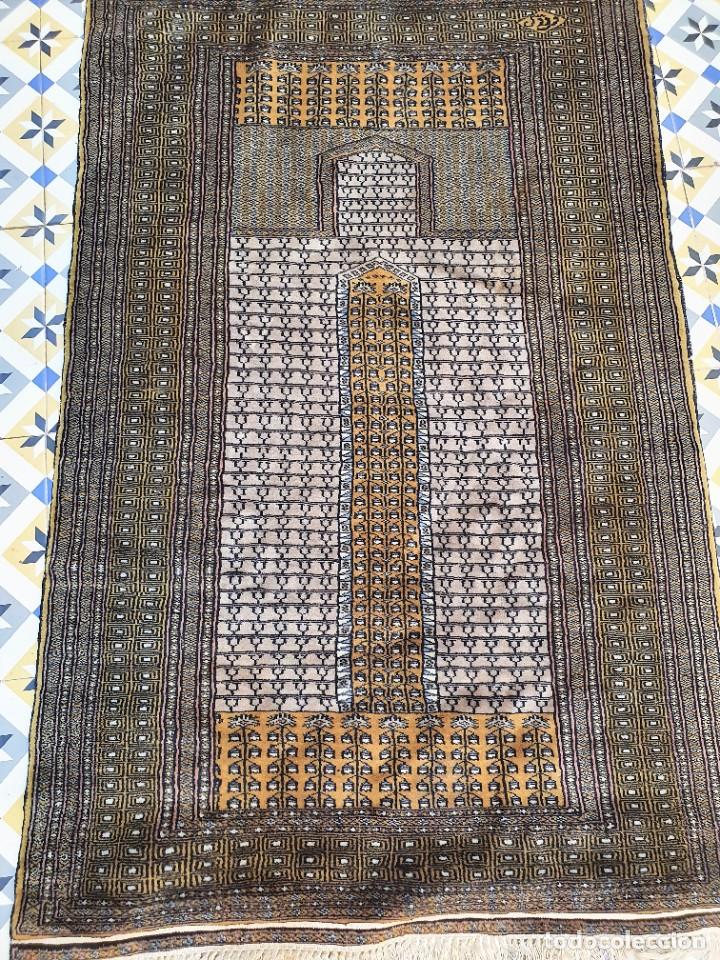 Antig&uuml;edades: ALFOMBRA PAKISTANI ANUDADA A MANO - Foto 2