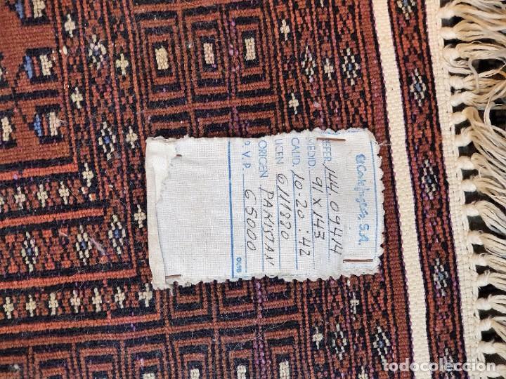 Antig&uuml;edades: ALFOMBRA PAKISTANI ANUDADA A MANO - Foto 3