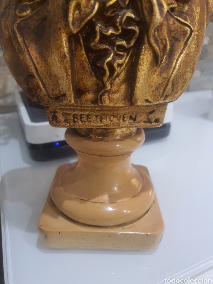 Antig&uuml;edades: Busto vintage de Beethoven. - Foto 4