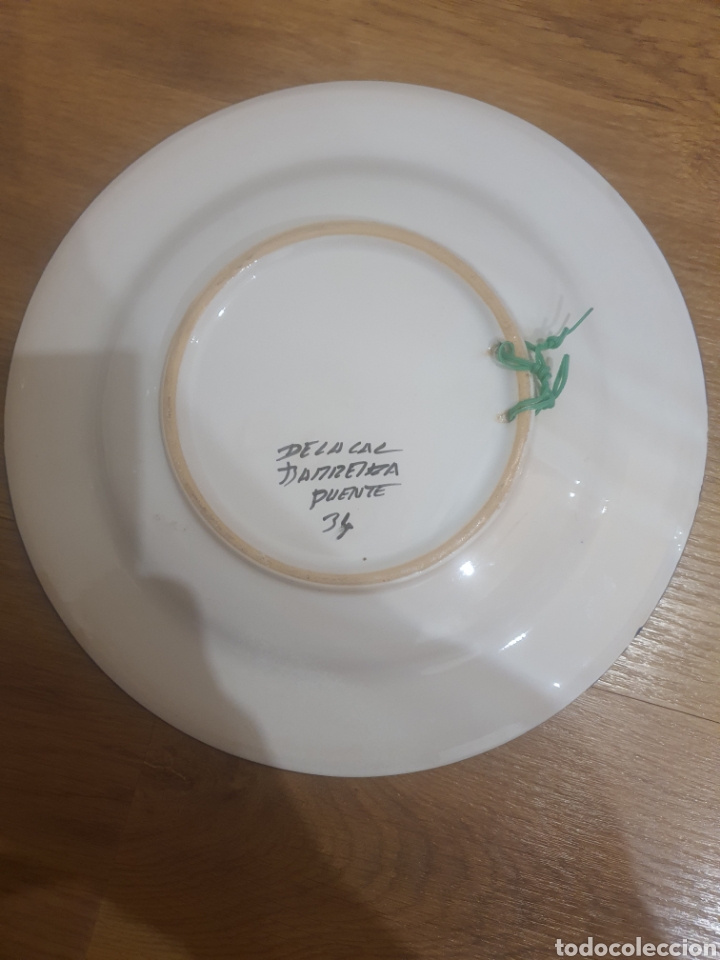Antig&uuml;edades: plato de la cal barrera puente 34. - Foto 3