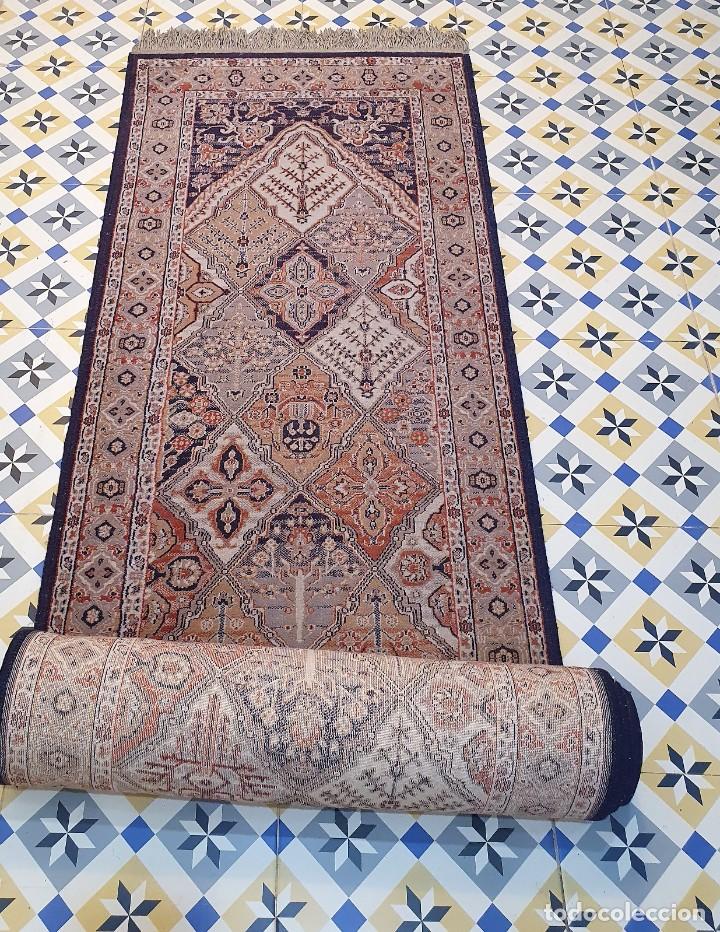 Antig&uuml;edades: ALFOMBRA DE SEDA ANUDADA A MANO - Foto 3