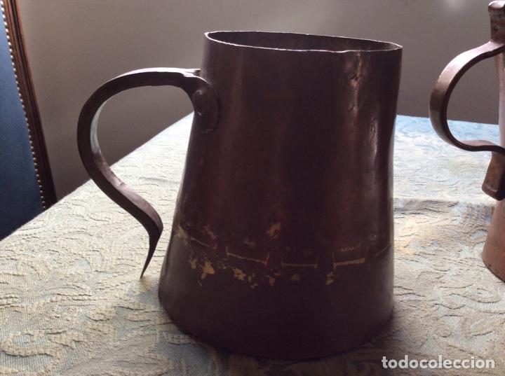 Antig&uuml;edades: Lote de dos cobres - Foto 2