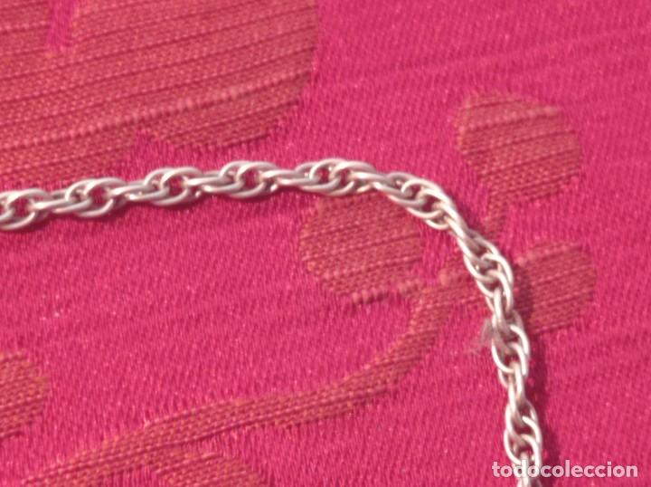 Antig&uuml;edades: Cadena Cord&oacute;n en plata de ley - Foto 3