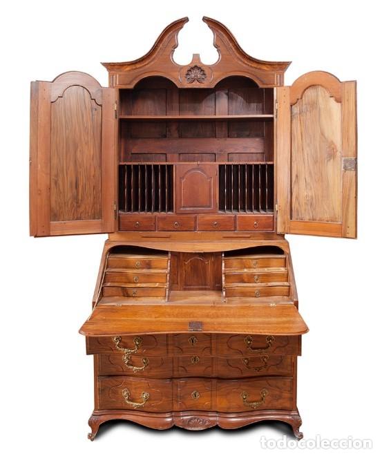 Antig&uuml;edades: BURO ESCRITORIO JORGE III - Foto 1