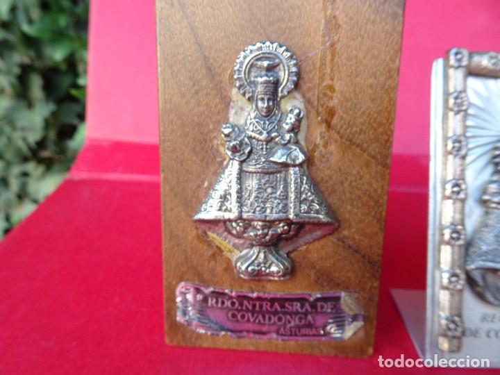 Antig&uuml;edades: LOTE RELIGIOSO NUESTRA SE&Ntilde;ORA DE COVADONGA - Foto 2