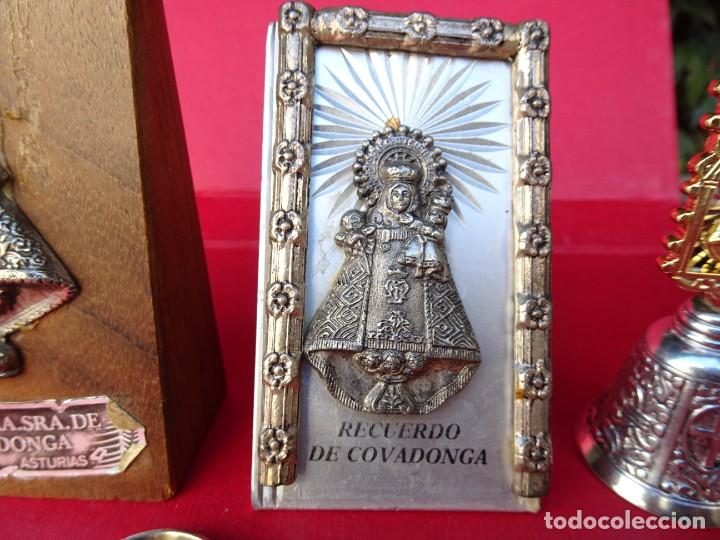 Antig&uuml;edades: LOTE RELIGIOSO NUESTRA SE&Ntilde;ORA DE COVADONGA - Foto 3