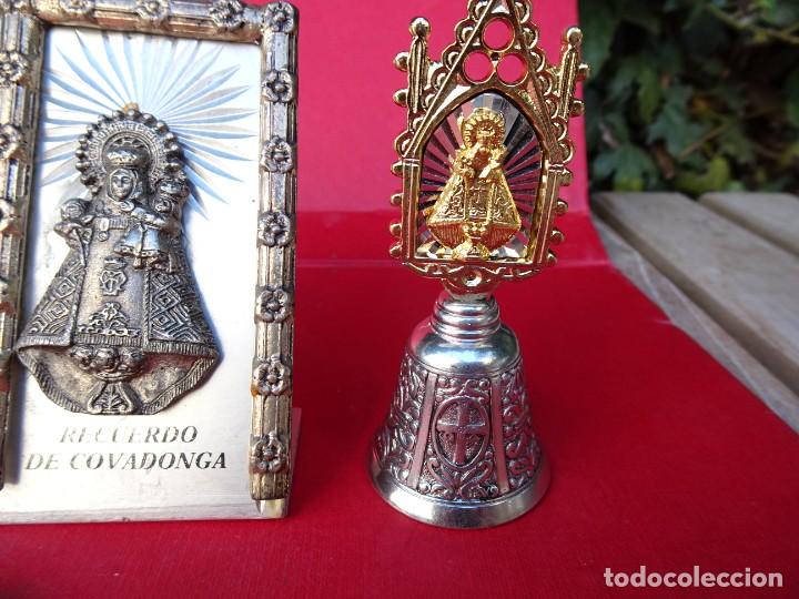 Antig&uuml;edades: LOTE RELIGIOSO NUESTRA SE&Ntilde;ORA DE COVADONGA - Foto 4