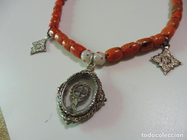 Antig&uuml;edades: collar de coral - Foto 3