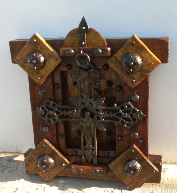 Antig&uuml;edades: Reja de madera y forja - Foto 2