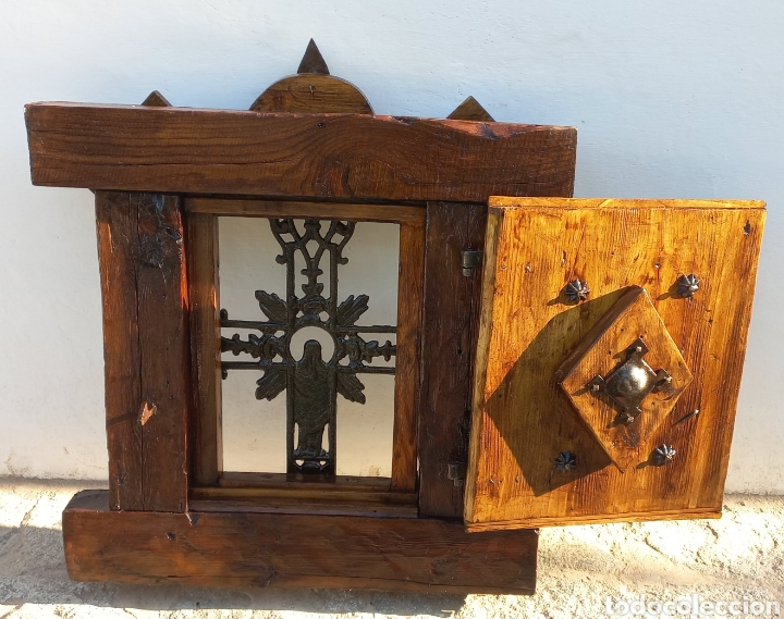 Antig&uuml;edades: Reja de madera y forja - Foto 4