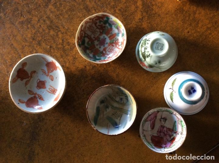 Antig&uuml;edades: Lote de platillos chinos - Foto 1