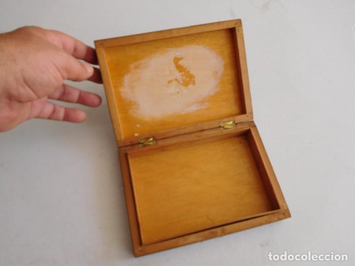 Antig&uuml;edades: Caja antigua taracea - Foto 9