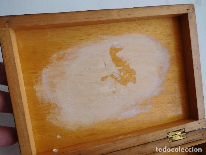 Antig&uuml;edades: Caja antigua taracea - Foto 10