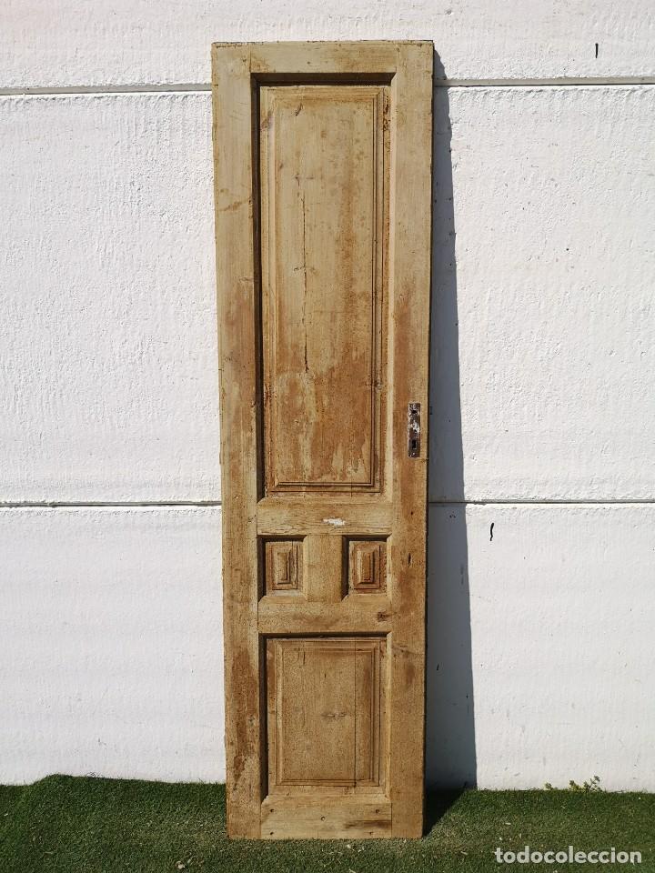 Antig&uuml;edades: Puerta antigua de interior de una hoja