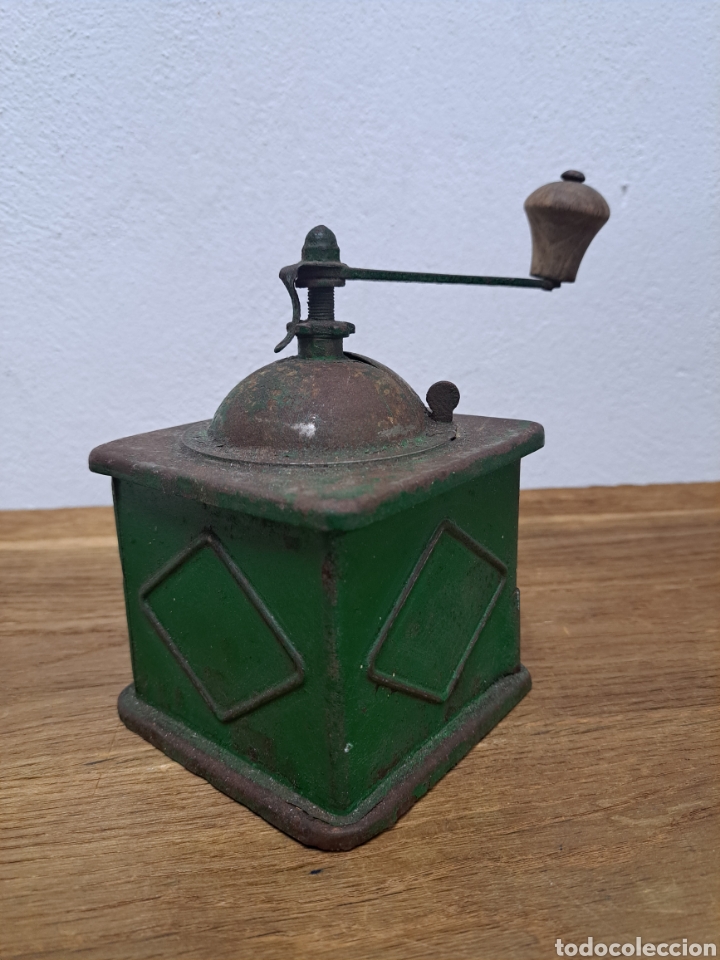Antig&uuml;edades: ANTIGUO MOLINILLO DE CAF&Eacute; MARCA ELMA - Foto 5