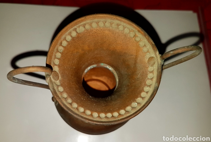 Antig&uuml;edades: Jarra decorativa de cobre - Foto 3