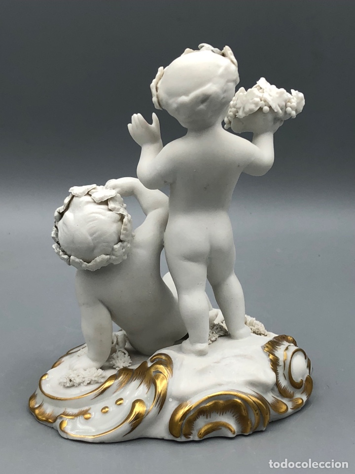 Antig&uuml;edades: REF: 01010099.06 &ldquo;NI&Ntilde;OS CON UVAS&rdquo; LLADR&Oacute; - Foto 4