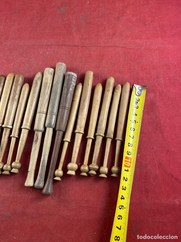 Antig&uuml;edades: Conjunto de Bolillos - Foto 3