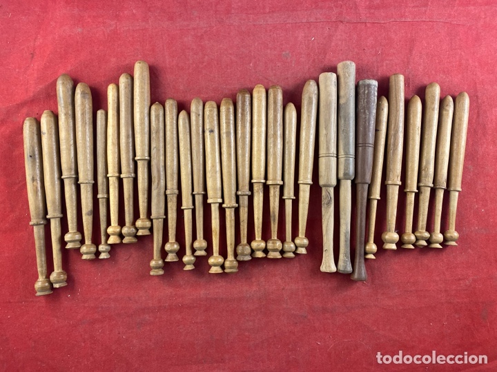 Antig&uuml;edades: Conjunto de Bolillos - Foto 1