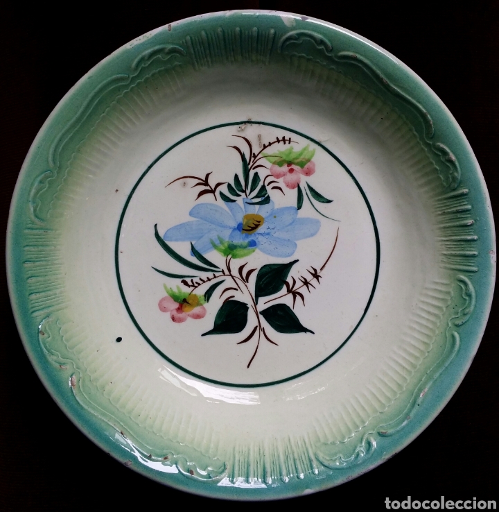 Antig&uuml;edades: PLATOS DE CERAMICA DE MANISES - Foto 5