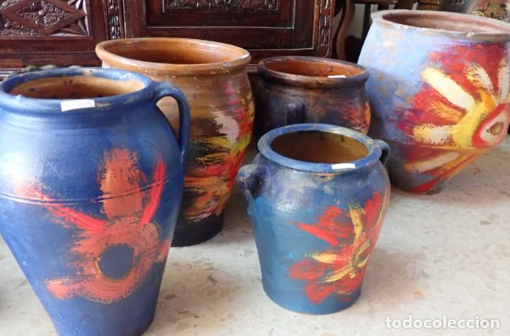 Antig&uuml;edades: Lote de orzas antiguas decoradas - Foto 3