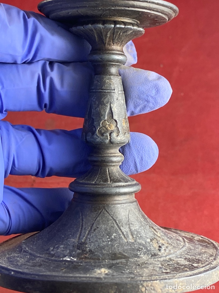 Antig&uuml;edades: Candelabro antiguo - Foto 3