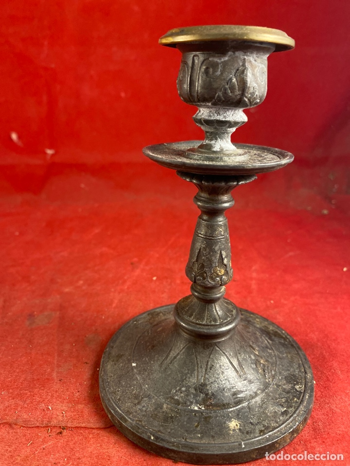 Antig&uuml;edades: Candelabro antiguo - Foto 4