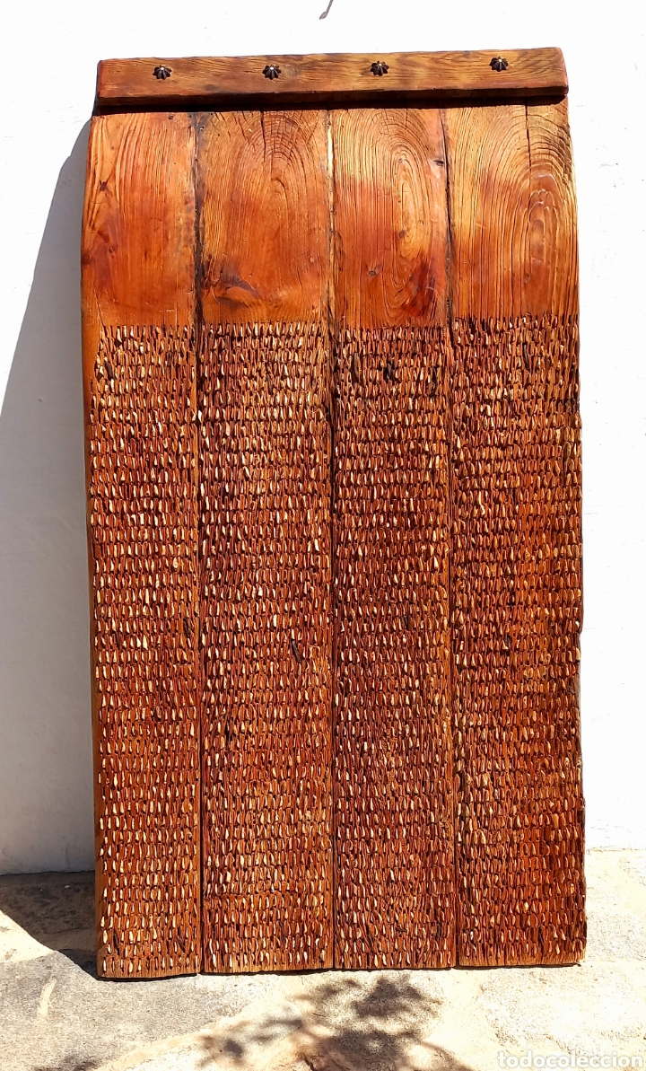 Antig&uuml;edades: Trillo antig&uuml;o de madera - Foto 2