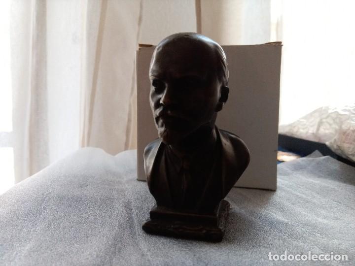 Antig&uuml;edades: Busto de Lenin en bronce - Foto 6