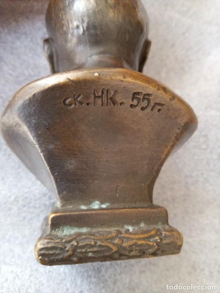 Antig&uuml;edades: Busto de Lenin en bronce - Foto 7
