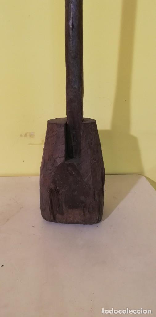 Antig&uuml;edades: ANTIGUO PIS&Oacute;N MADERA - Foto 4