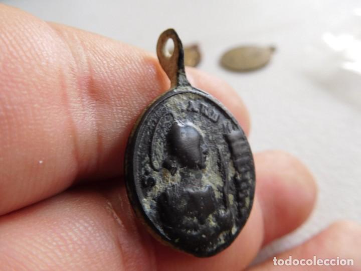 Antig&uuml;edades: Medalla de bronce a identificar siglo XVIII - Foto 5
