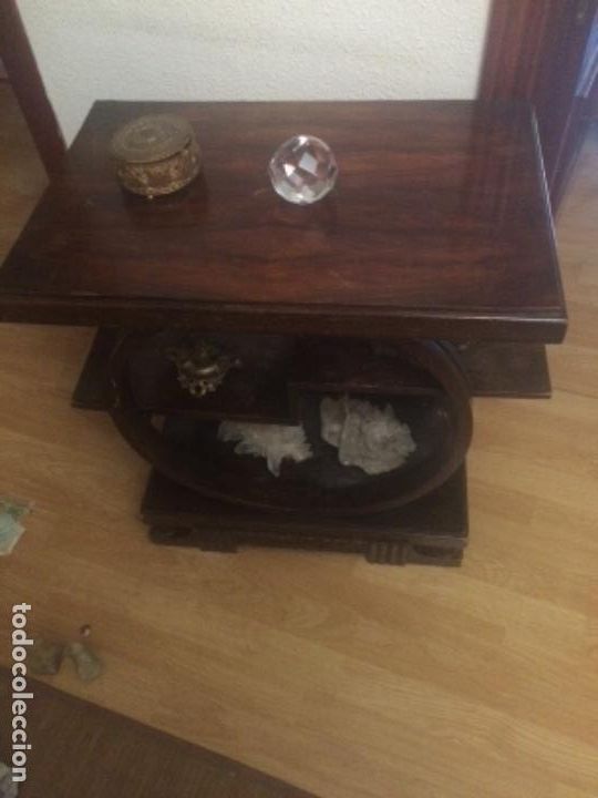 Antig&uuml;edades: Mesa palosanto art deco - Foto 1