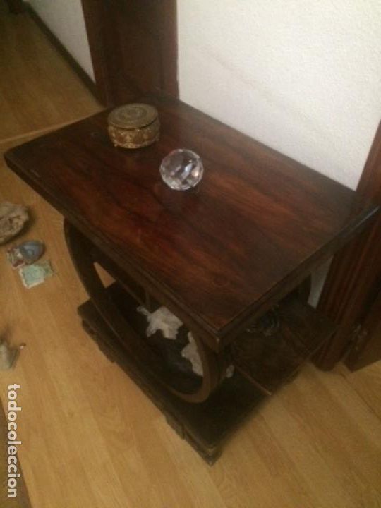 Antig&uuml;edades: Mesa palosanto art deco - Foto 3