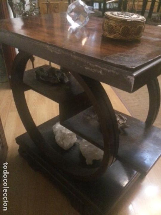 Antig&uuml;edades: Mesa palosanto art deco - Foto 5