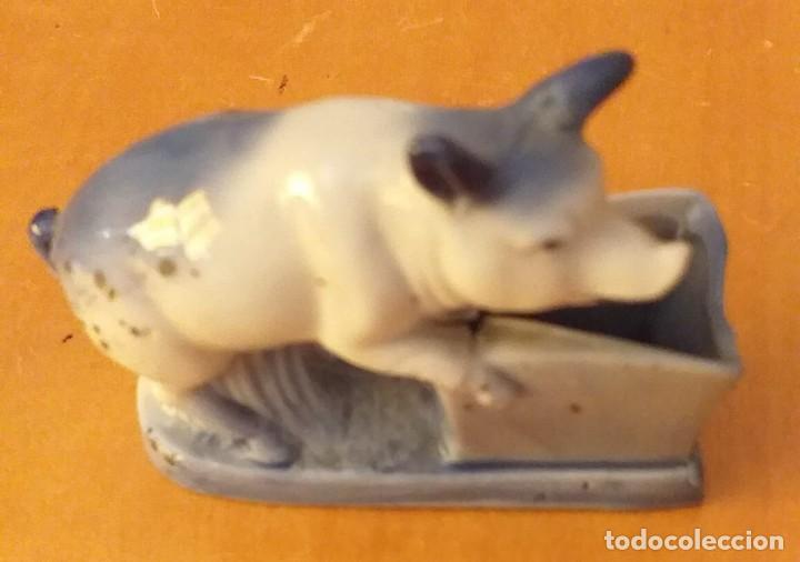 Antig&uuml;edades: Lote de 3 palilleros con forma de animales - Foto 3