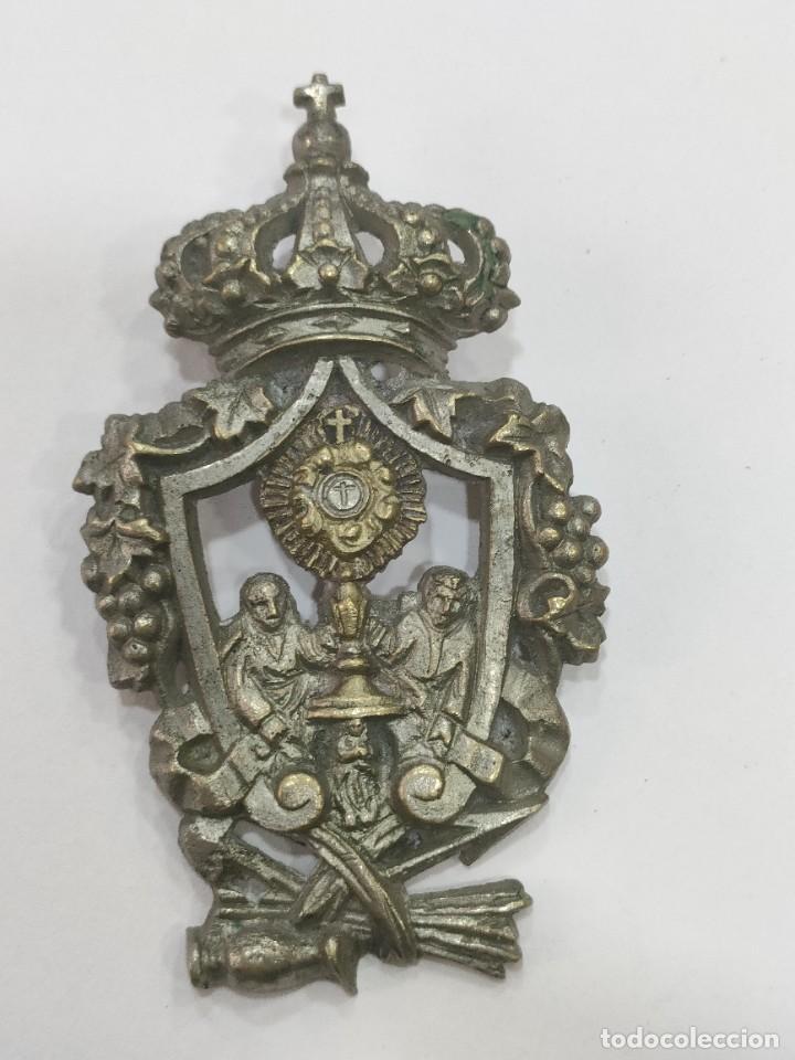 Antig&uuml;edades: Gran Insignia Religiosa Antigua - Foto 1