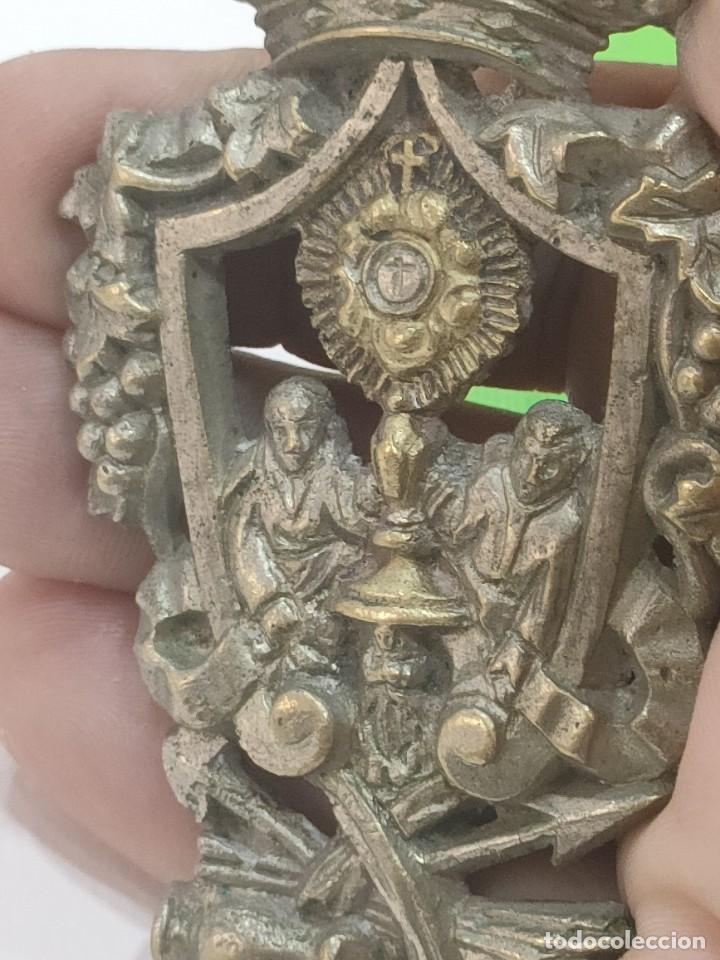 Antig&uuml;edades: Gran Insignia Religiosa Antigua - Foto 3